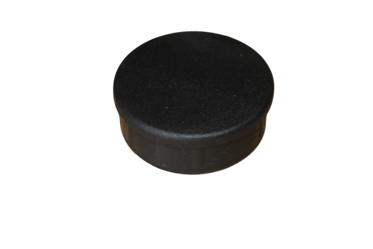 Tampa metalon encaixe interno redonda 2 POLEGADAS Pacote com 10 un. - PRETO