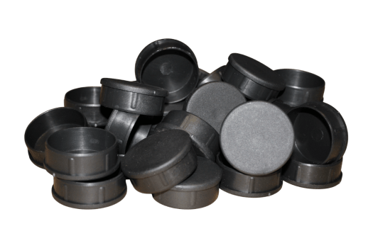 Tampa metalon encaixe interno redonda 2 POLEGADAS Pacote com 10 un. - PRETO Tampa metalon encaixe interno redonda 2 POLEGADAS Pacote com 10 un. - PRETO
