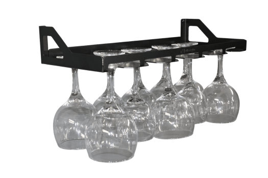 SUPORTE PARA TAÇAS ENTRADA FRONTAL,  FIXAÇÃO EM PAREDE 