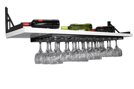 SUPORTE  PARA TAÇAS ENTRADA FRONTAL GRANDE,  FIXAÇÃO SUSPENSO