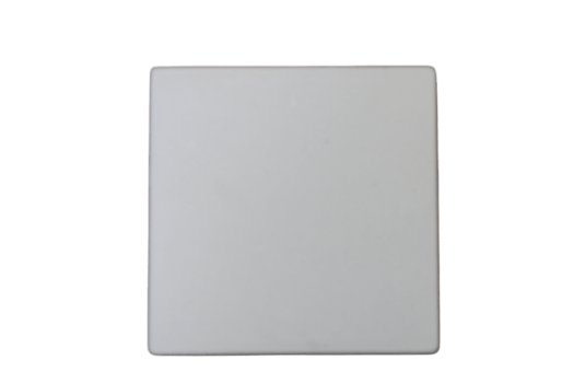 Tampa Metalon encaixe interno 100X100 BRANCA Pacote com 10 un.