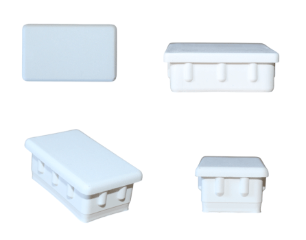 Tampa Metalon encaixe interno 30X50 BRANCA Pacote com 50 un. Tampa Metalon encaixe interno 30X50 BRANCA Pacote com 50 un.