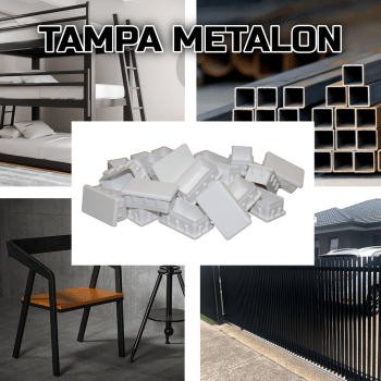 Tampa Metalon encaixe interno 30X50 BRANCA Pacote com 50 un. Tampa Metalon encaixe interno 30X50 BRANCA Pacote com 50 un.