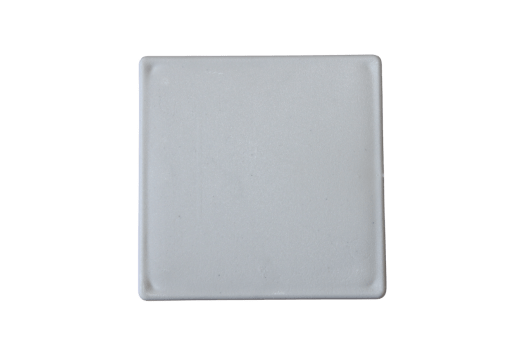 Tampa Metalon encaixe interno 80X80 BRANCA Pacote com 10 un.