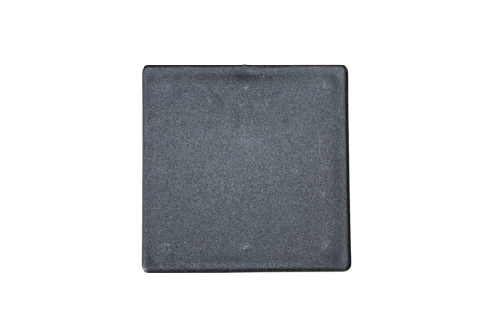 Tampa Metalon encaixe interno 80X80 PRETA Pacote com 10 un.