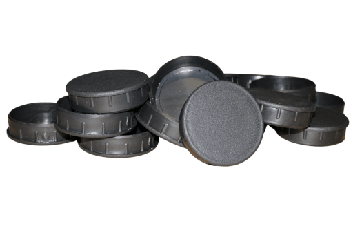 Tampa metalon encaixe interno redonda 3 POLEGADAS Pacote com 10 un. - PRETO Tampa metalon encaixe interno redonda 3 POLEGADAS Pacote com 10 un. - PRETO