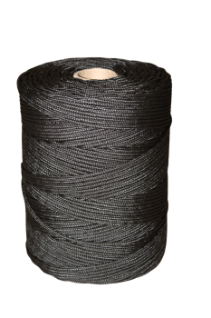 Corda trançada Varal 03mm Polipropileno 40 metros - PRETA