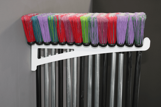 Suporte Vassouras EXTRA GRANDE - BRANCO 