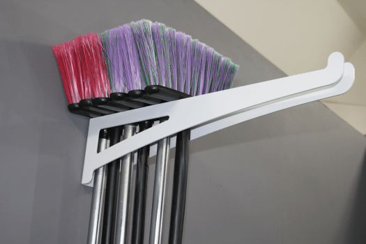 Suporte Vassouras EXTRA GRANDE - BRANCO 