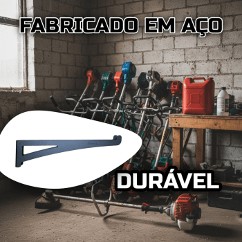 Suporte Vassouras EXTRA GRANDE - PRETO