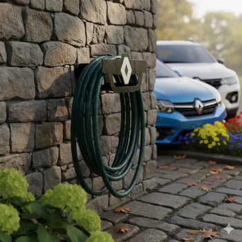 Suporte Enrolar Porta Mangueira Garagem modelo RENAULT