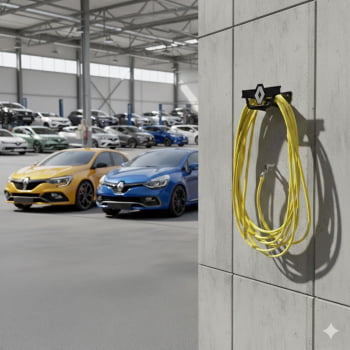 Suporte Enrolar Porta Mangueira Garagem modelo RENAULT