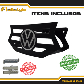 Suporte Enrolar Porta Mangueira Garagem modelo  VOLKSWAGEN